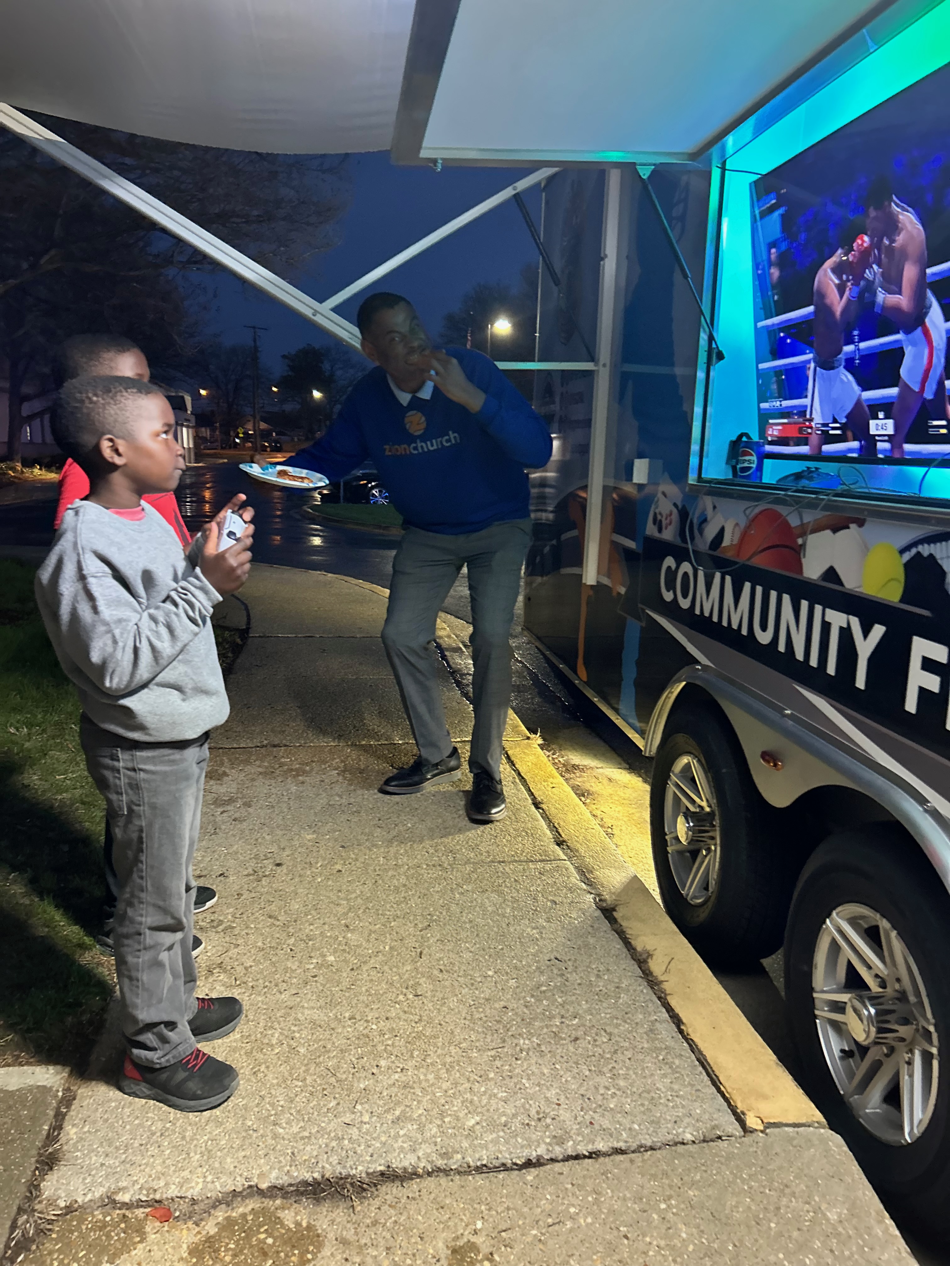 Blue Lights Night: Family Night at the PAL gallery item 1